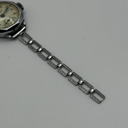 25mm Vintage Ingersoll Dot Sub Seconds Art Deco Bracelet Manual Watch PARTS