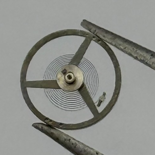 AS 1677 Balance Wheel Complete And Spring 1414 M Watch Movement Parts NOS