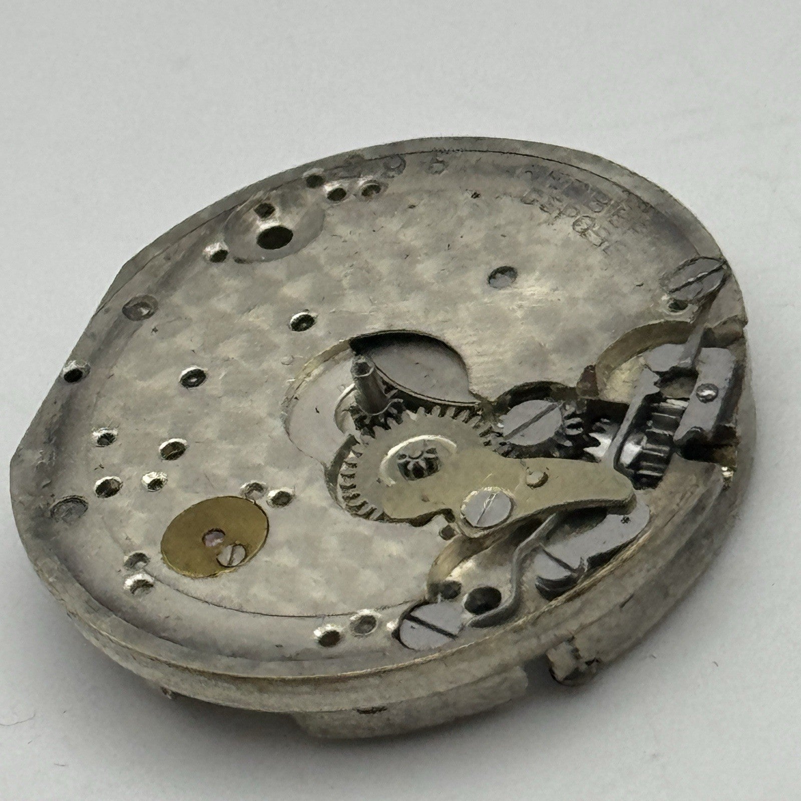 25.7mm Early ROLEX Rebberg Depose 15 Jewels Antique Watch Movement PARTS SPARES