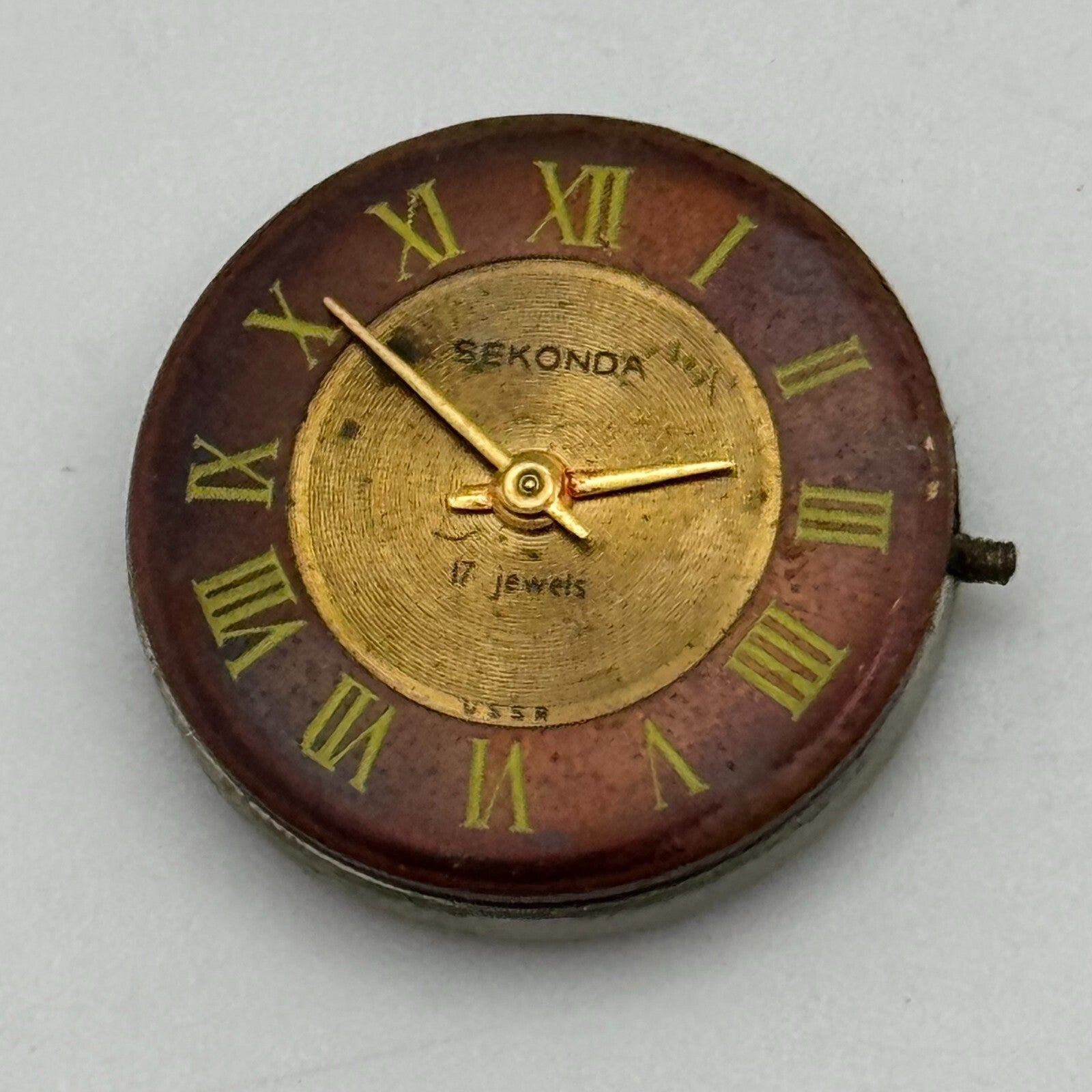 13.5mm Ladies Sekonda Cal 1601 Soviet Manual Wind Watch Movement Vintage PARTS