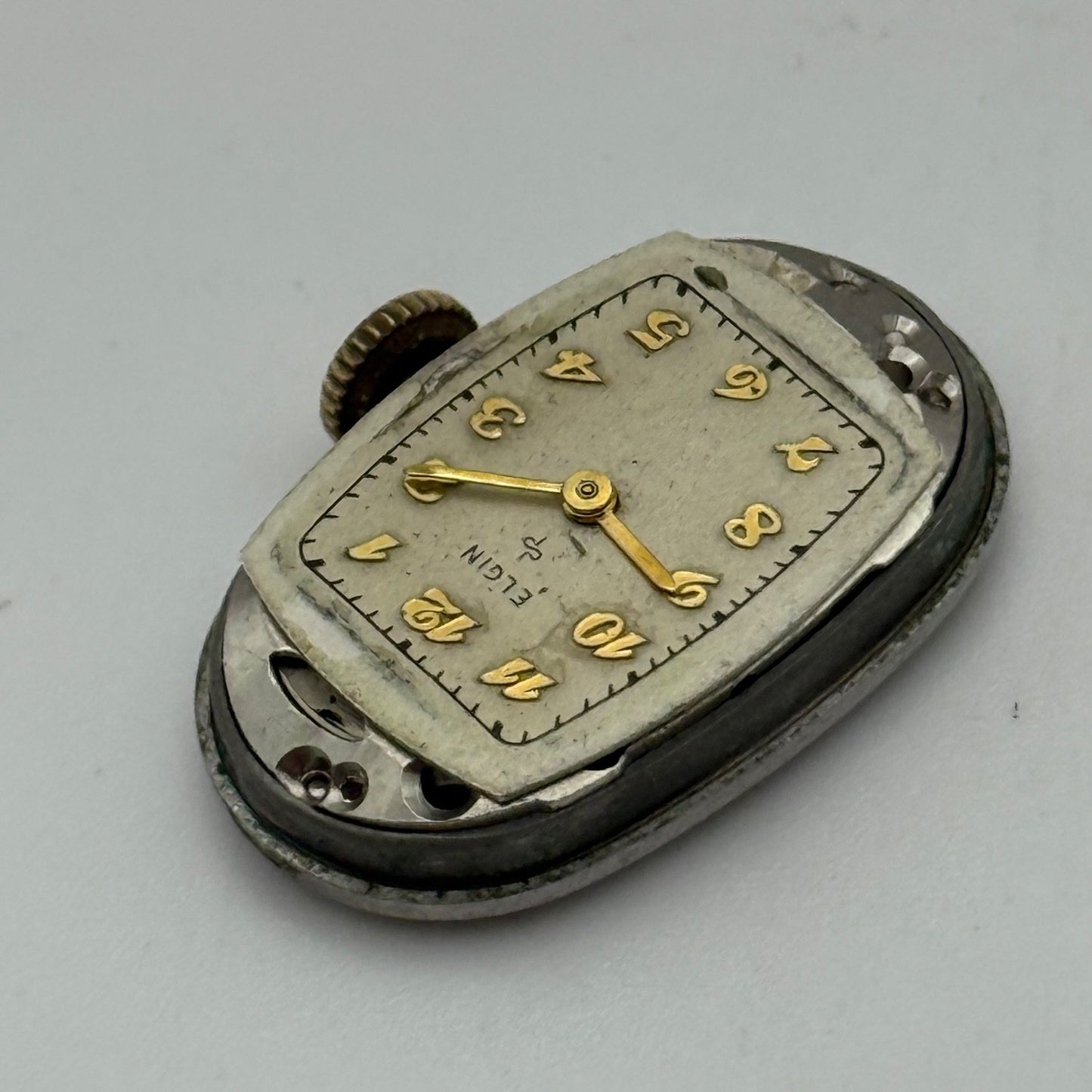 Elgin Grade 541 Model 2 Watch Movement 1951 21/0s American Parts Repair Ladies