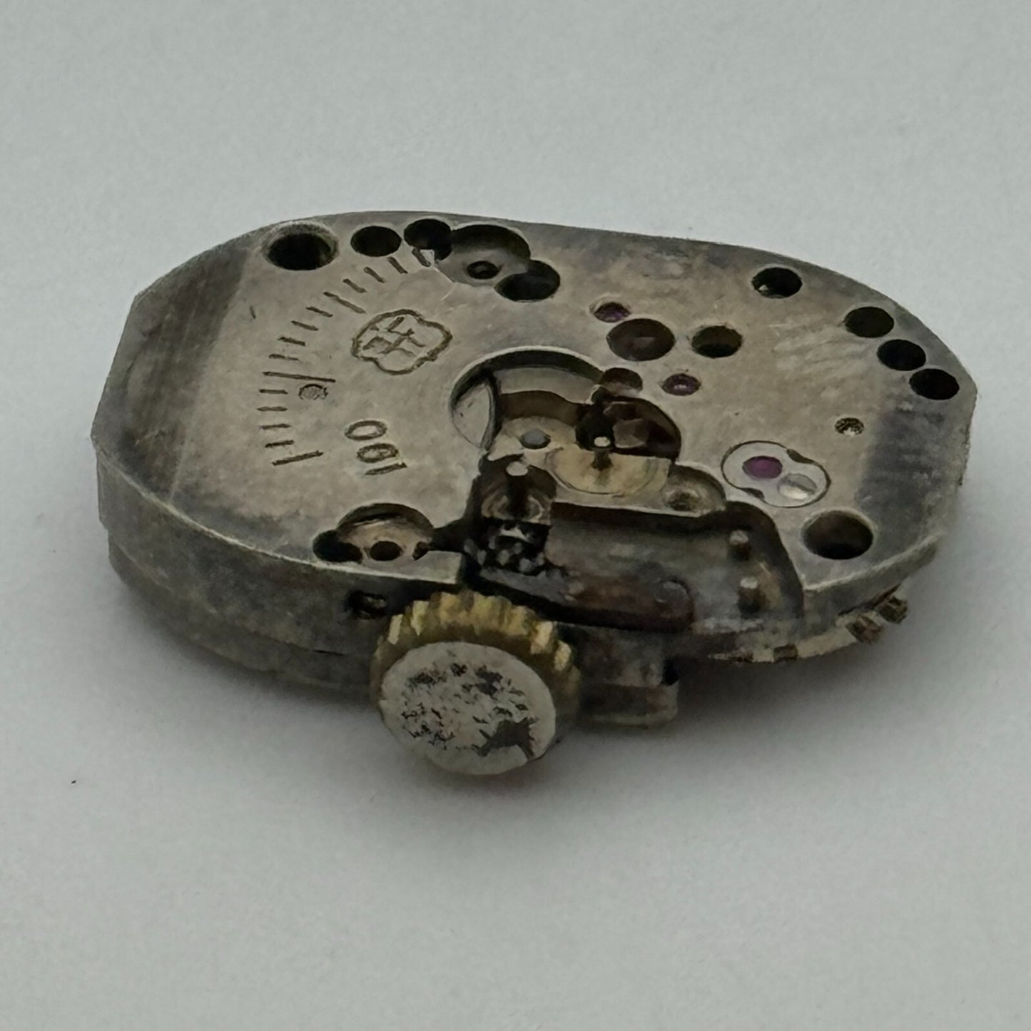 12.7mm FHF 190 Rone J-285470 Manual Wind 15 Jewels Swiss Watch Movement PARTS