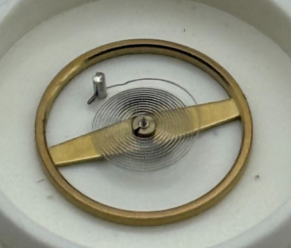 ST 1800 1805 Balance Wheel Complete And Spring Ord + Inca 1508 M Watch Parts NOS