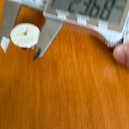 25mm Vintage Manson Patterned Flower Bezel Swiss Manual Basis Watch ZZ PARTS