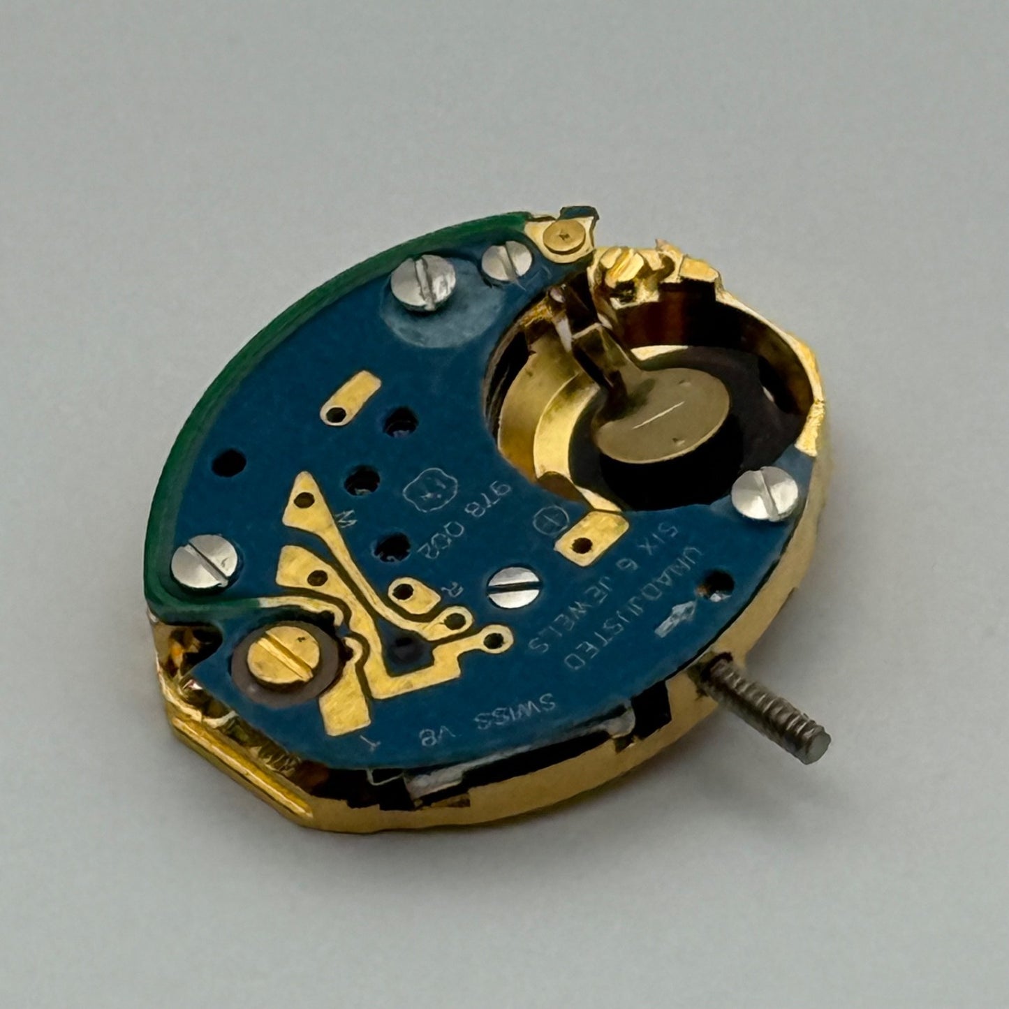 ETA 978.002 Quartz Watch Movement Incomplete Swiss Ladies Vintage Parts Repair