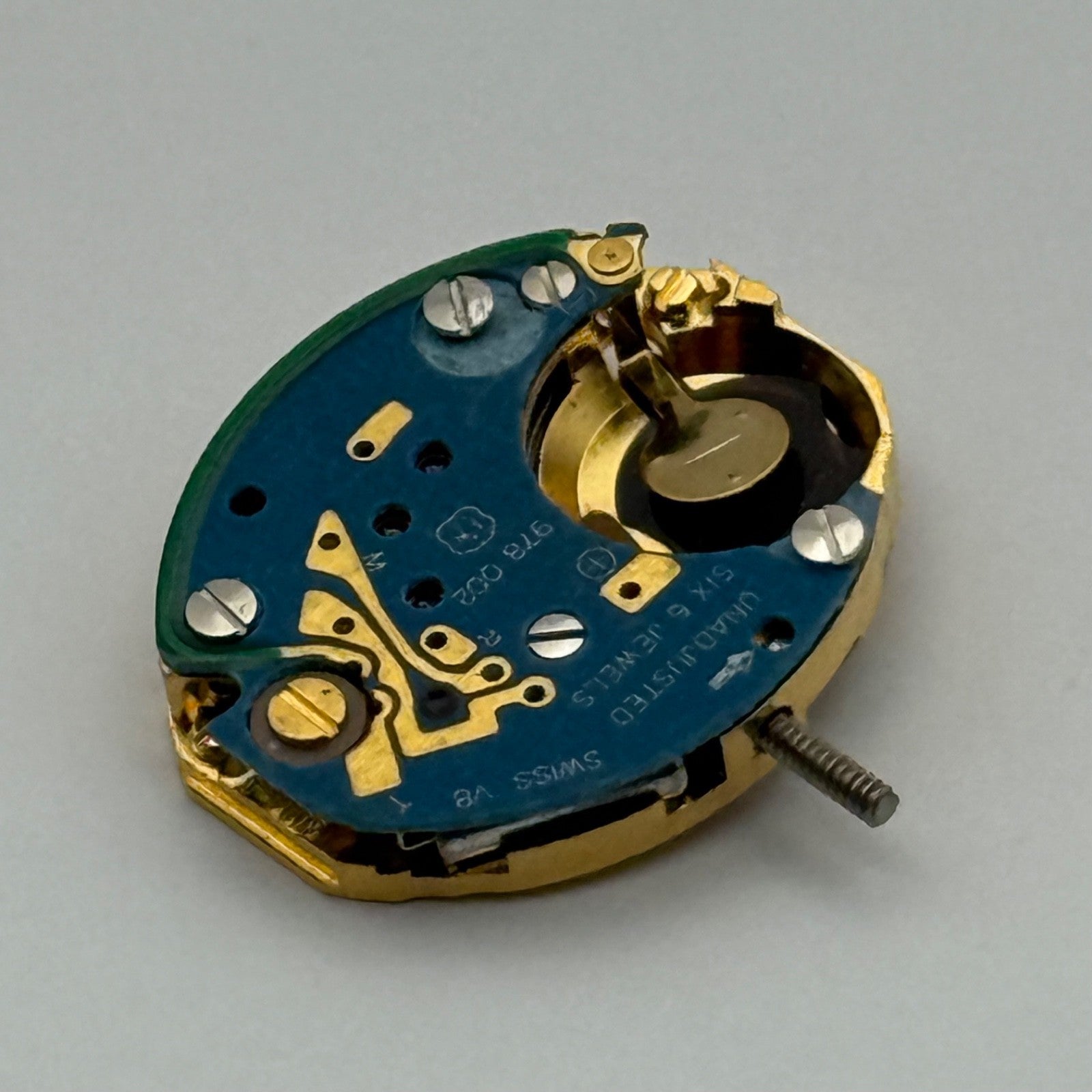 ETA 978.002 Quartz Watch Movement Incomplete Swiss Ladies Vintage Parts Repair