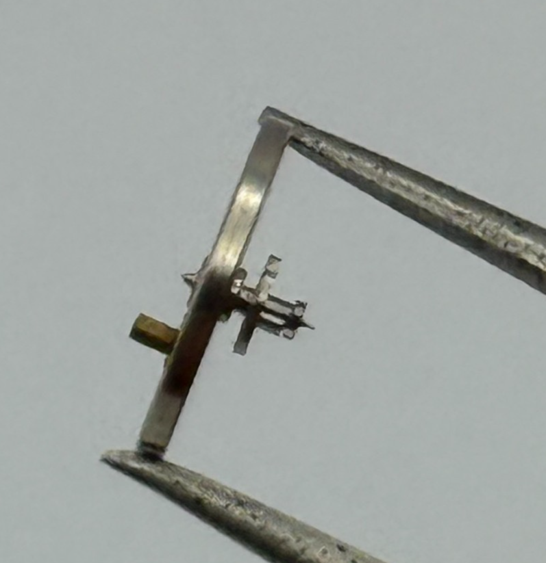 Oris 380 Balance Wheel Complete And Spring 6¾-8’’’ 398 M Watch Movement Parts 