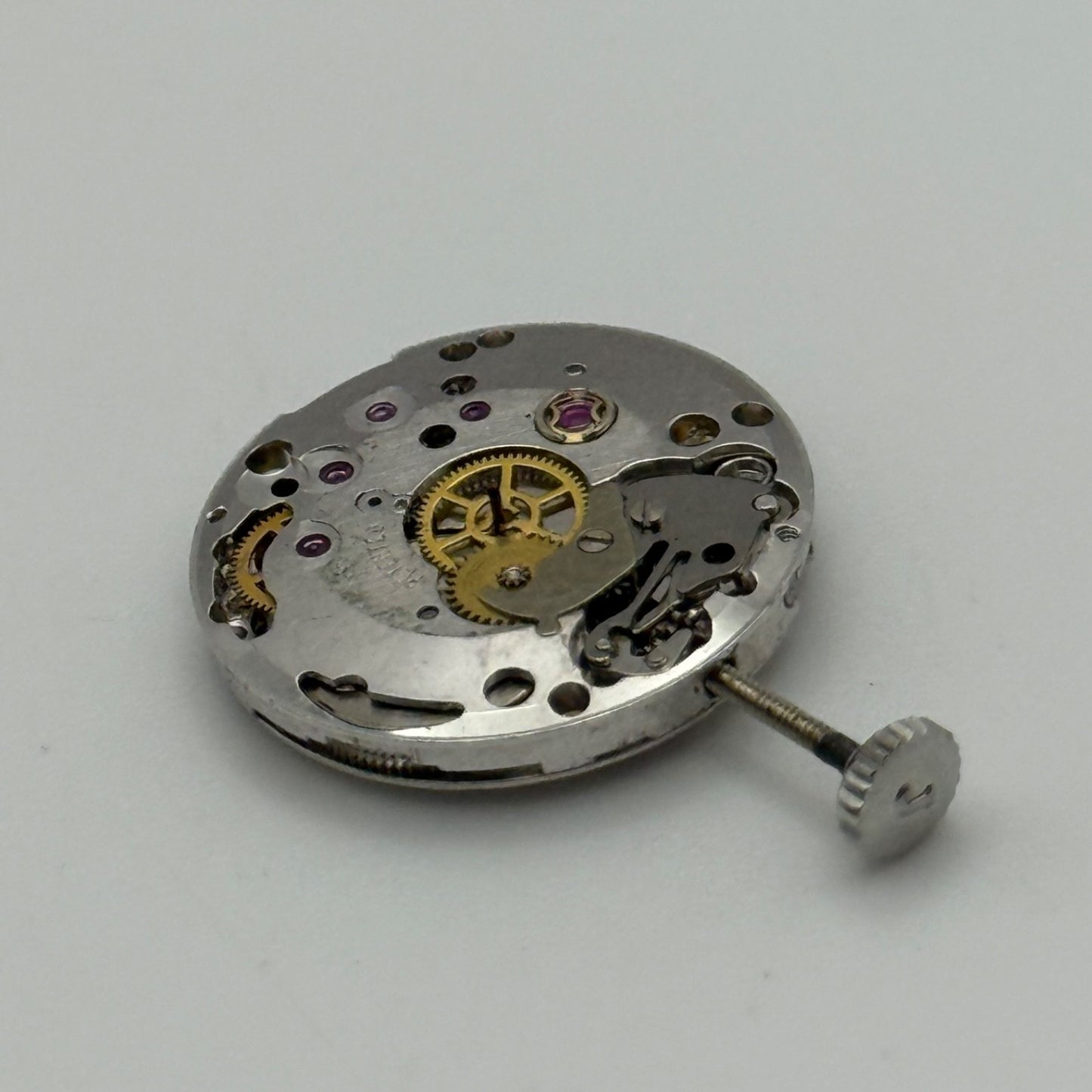 Juvenia 765 Watch Movement MFG Manual Wind Vintage Swiss Parts Repair 17.5mm