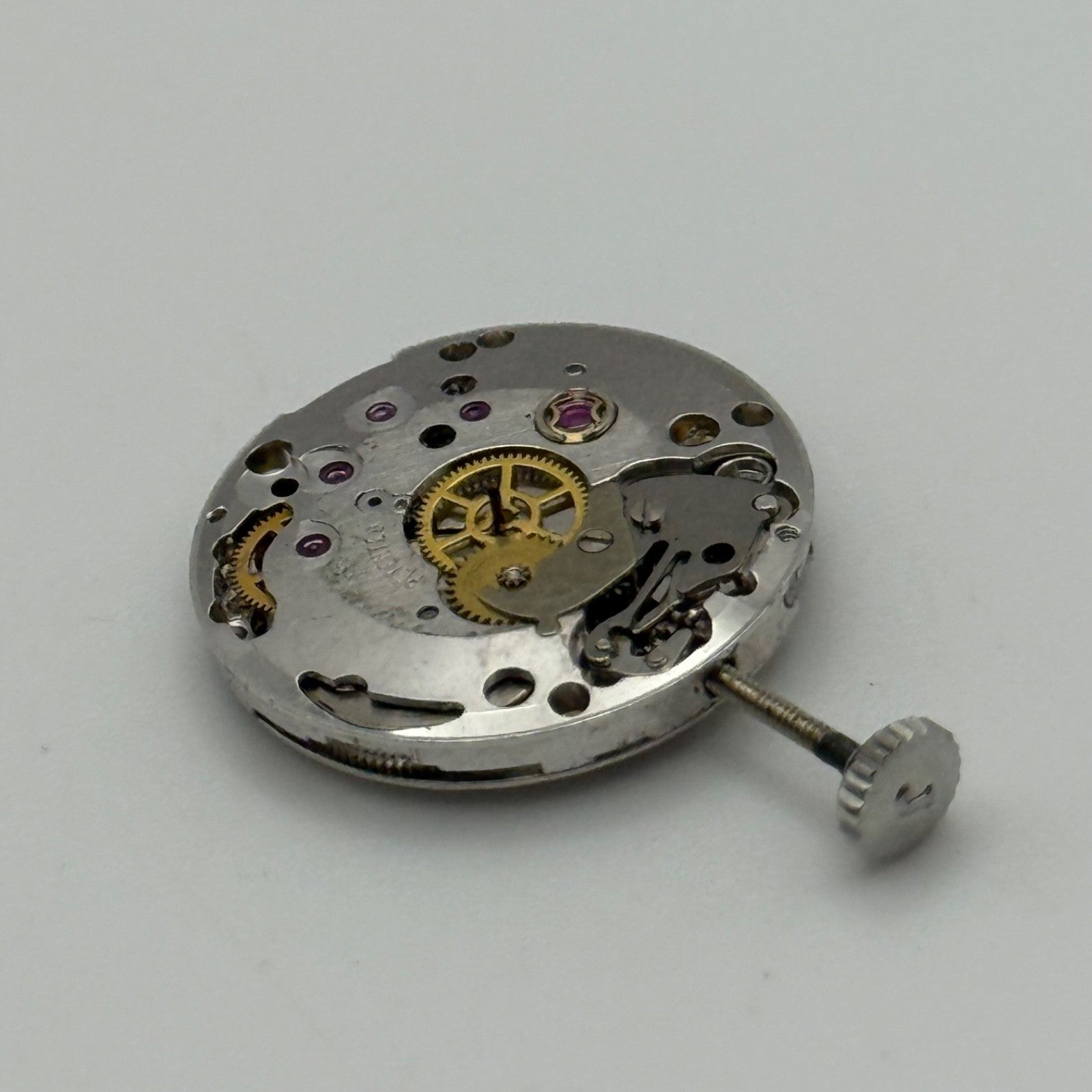 Juvenia 765 Watch Movement MFG Manual Wind Vintage Swiss Parts Repair 17.5mm