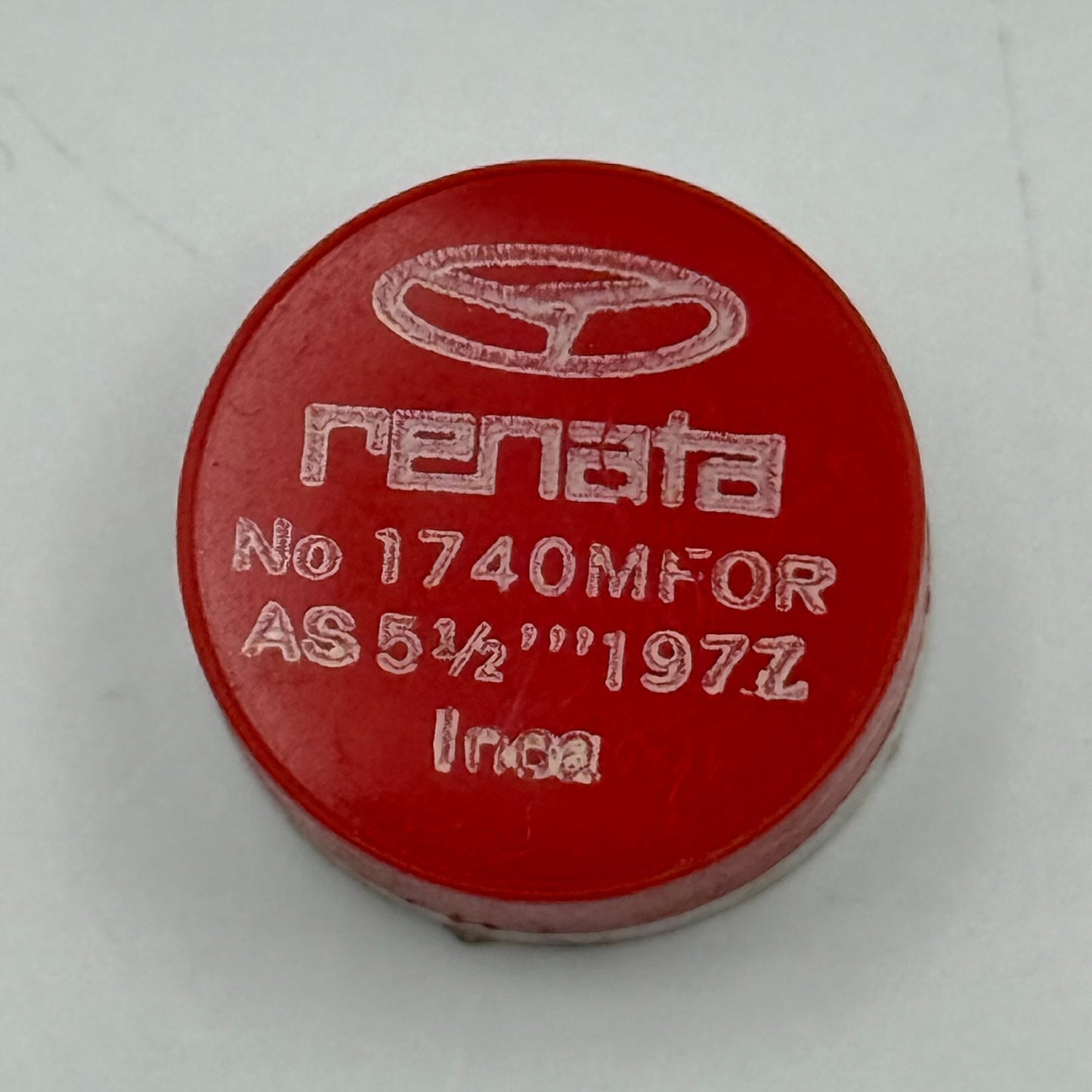 AS 1977 Balance Wheel Complete And Spring 5½’’’ 1740 M Watch Movement Parts 