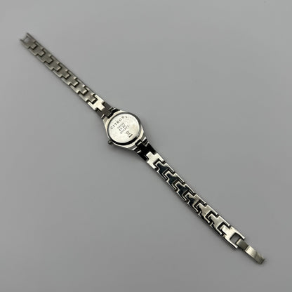 Citron BLC202 Ladies Quartz Watch Black Dial Silver Tone Bracelet Working 21mm