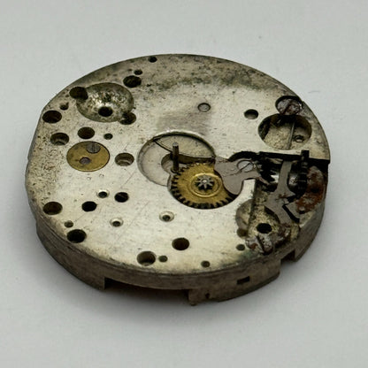 23.6mm Unidentified Swiss Made Vintage Manual Wind Watch Movement PARTS SPARES