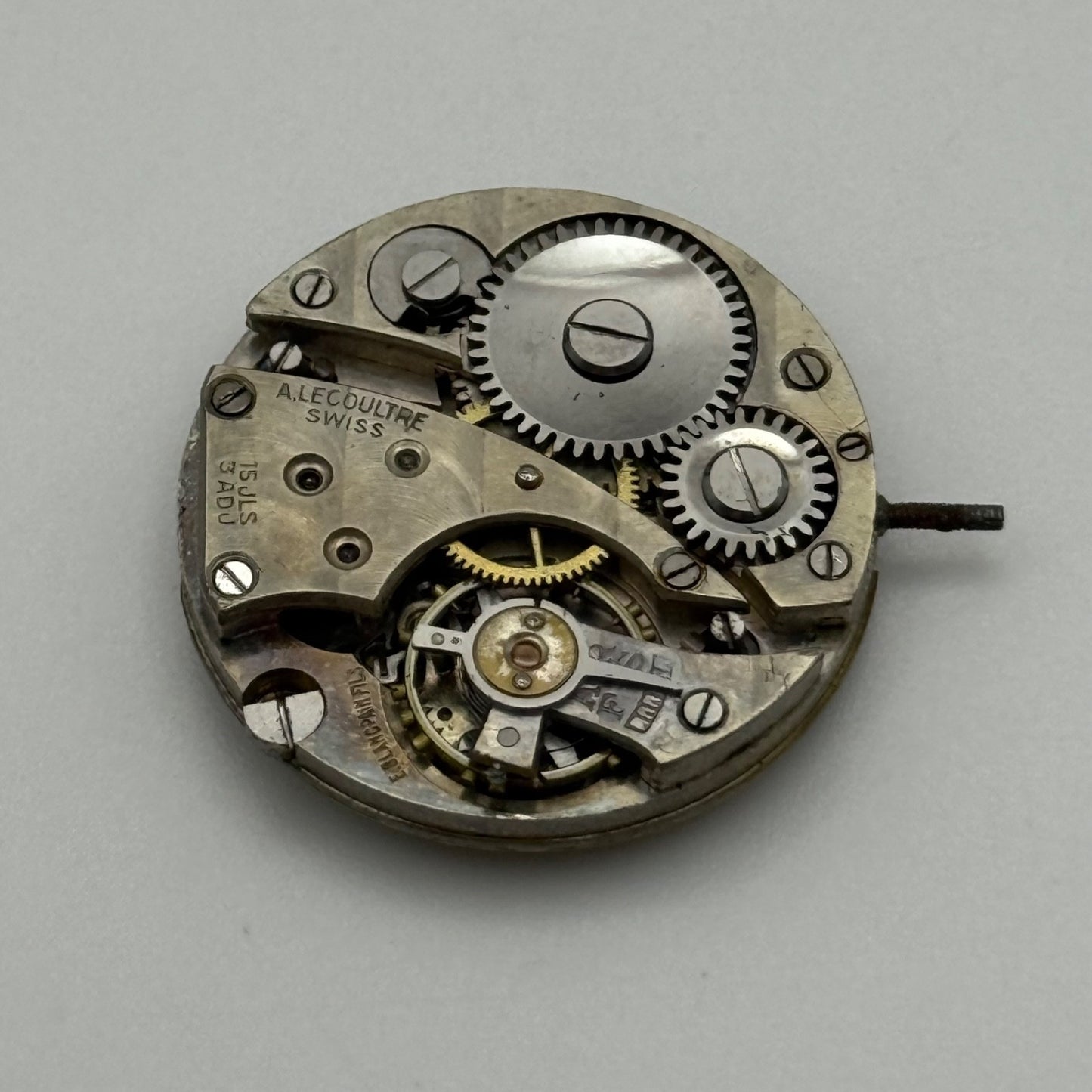 A Lecoultre E Blancpain Fils Watch Movement Manual Wind Vintage Parts 23.6mm