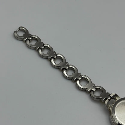 22mm Working Ladies Via Lucia 181 Two Tone Gold And Silver Quartz Watch 7 Inches