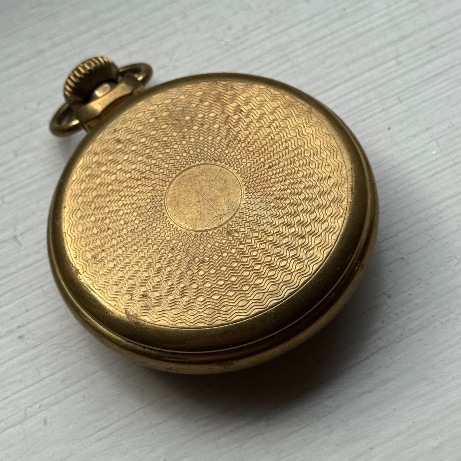 51mm Vintage Smiths Empire 609 EM Britain Made Pocket Watch PARTS REPAIR