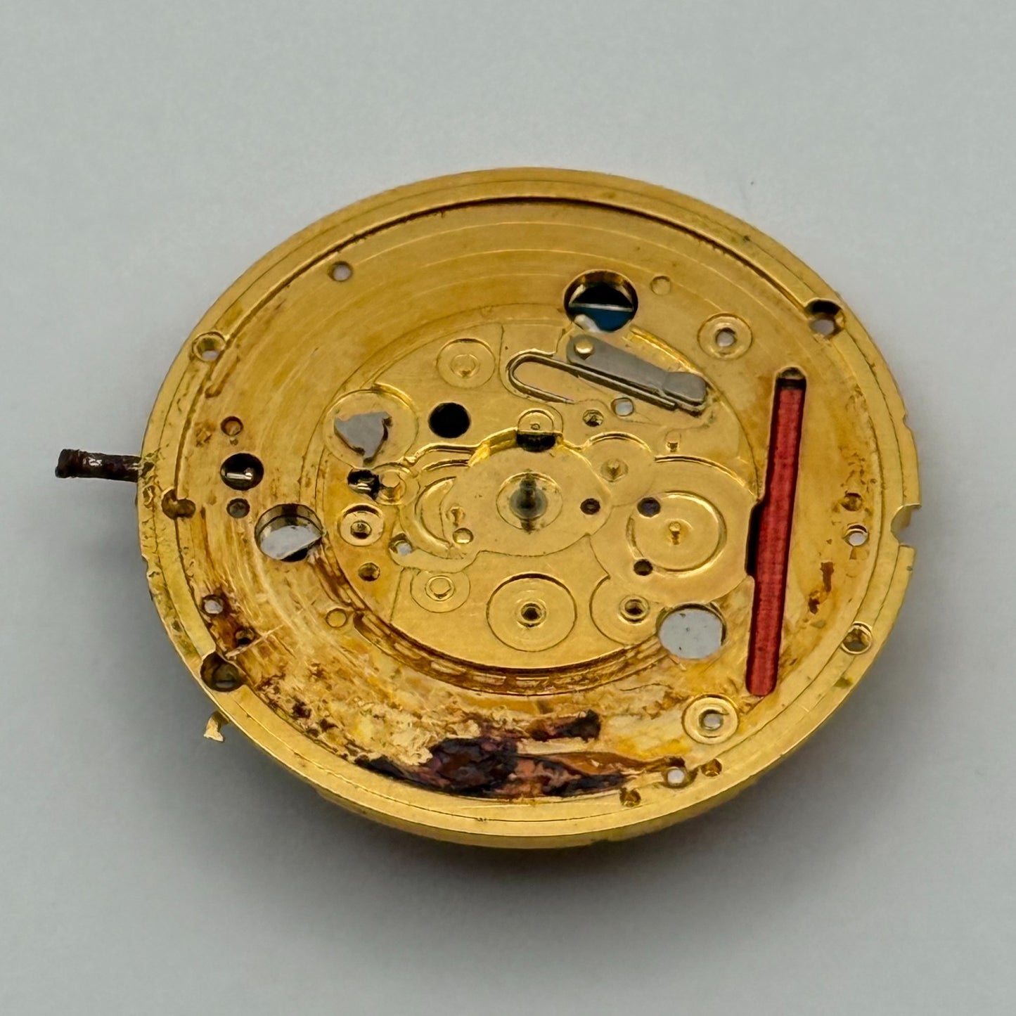 ETA 255.441 Quartz Watch Movement 6 Jewels Vintage Swiss Parts Repair 23.8mm