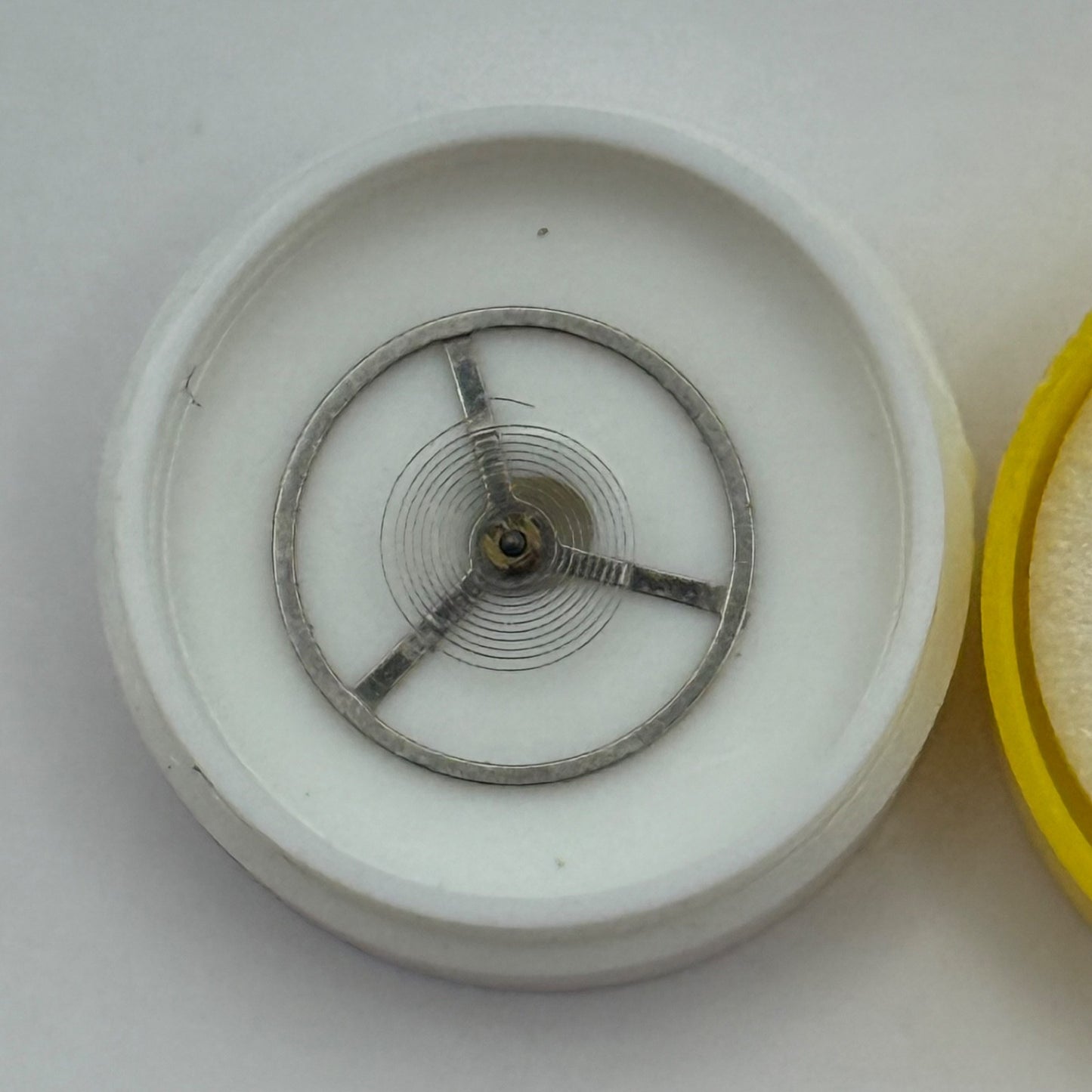 c.603 Balance Wheel Complete And Spring 10 1/2''' Watch Movement Parts NOS 