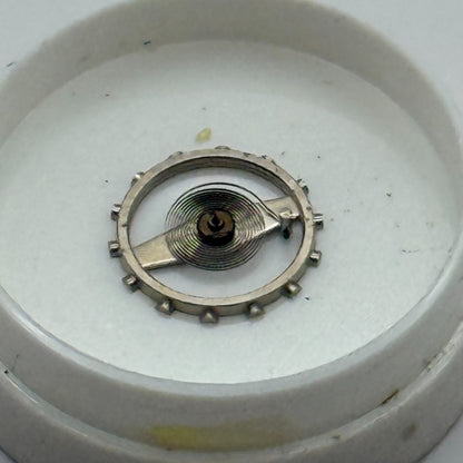 BRAC 2061 Balance Wheel Complete And Spring PL 497 Watch Movement Parts NOS