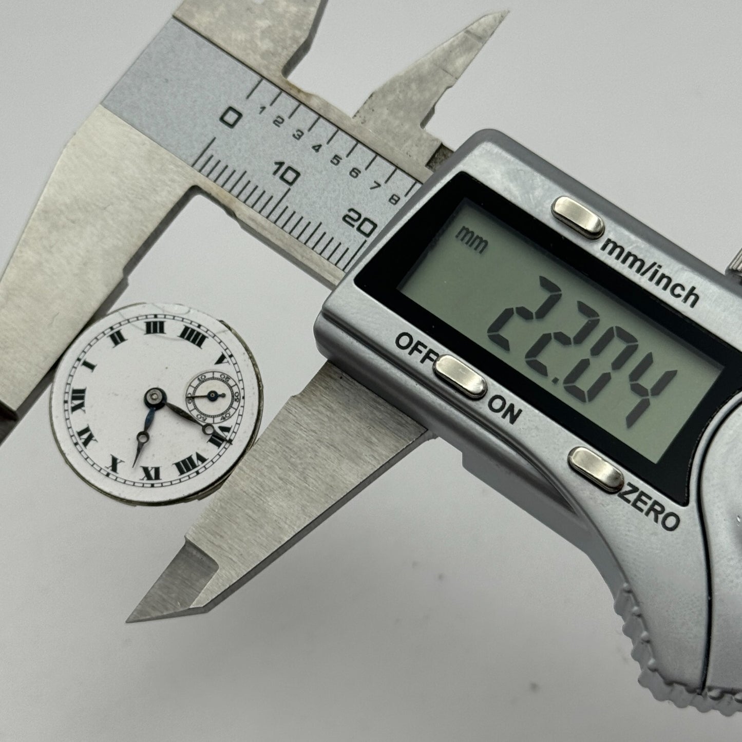 22mm Vertex Revue Balance Ok Sub Seconds 15 Jewels Trench Watch Movement PARTS