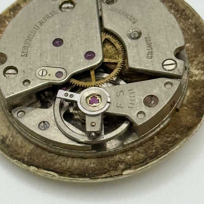 BRAC 701 Watch Movement Rendex Manual Wind Vintage Swiss Parts Repair 23.6mm