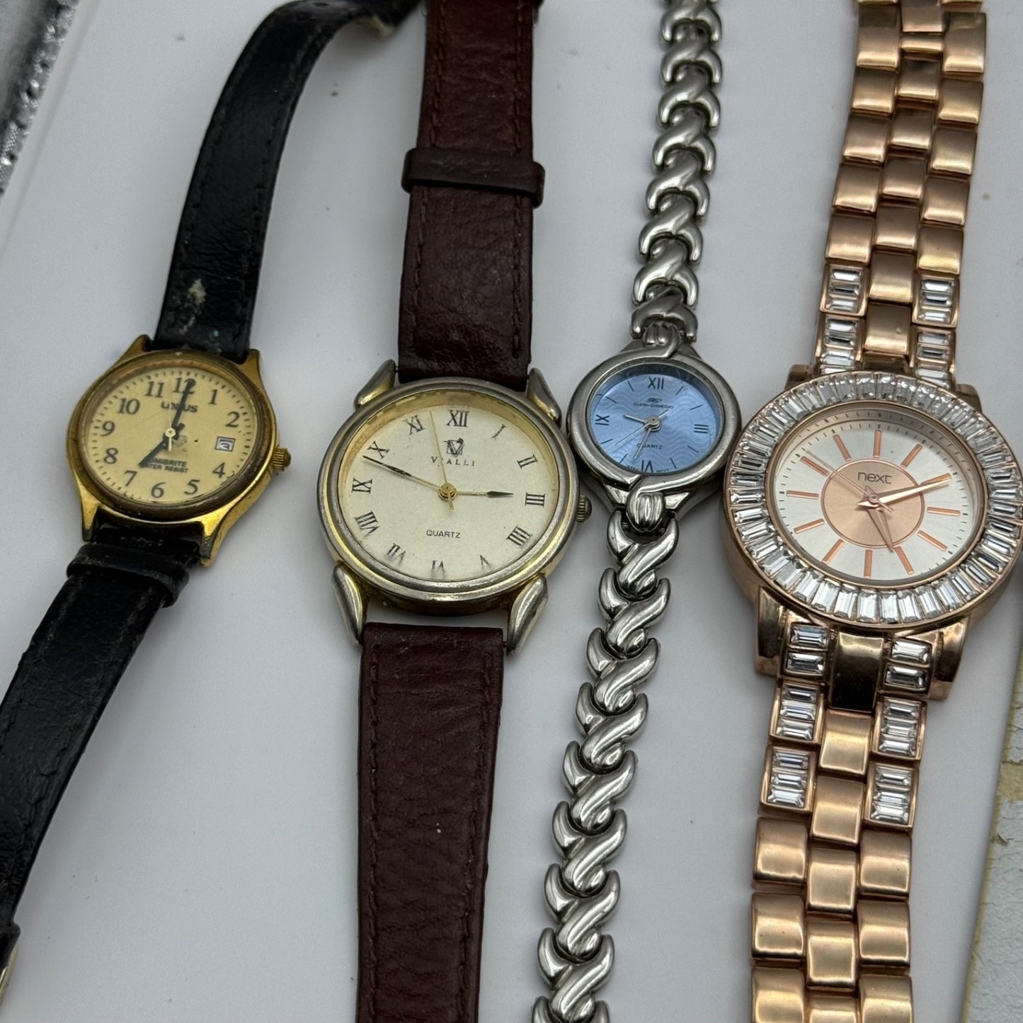 Bundle Of 16 Quartz Watches Job Lot Modern / Vintage Untested Parts / Repair