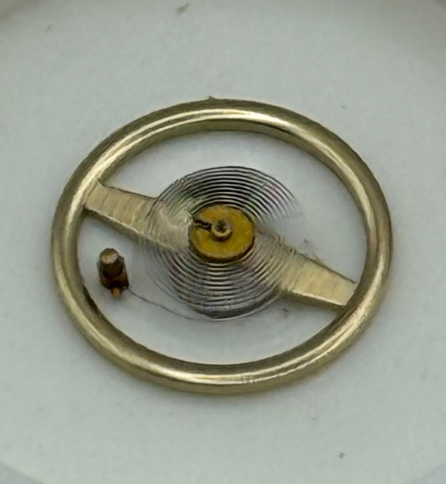 Balance Wheel Complete And Spring a PL Renata Watch Movement Parts NOS 