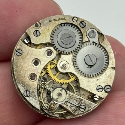 23.6mm Balance Ok Porcelain Dial Swiss Trench Watch Movement Manual Wind PARTS
