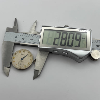 FHF 70 Watch Movement Hefik Running Manual Wind Vintage Parts Repair 23.5mm