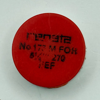 FEF 270 Balance Wheel Complete And Spring  5¼’’’ 173 M Watch Movement Parts NOS