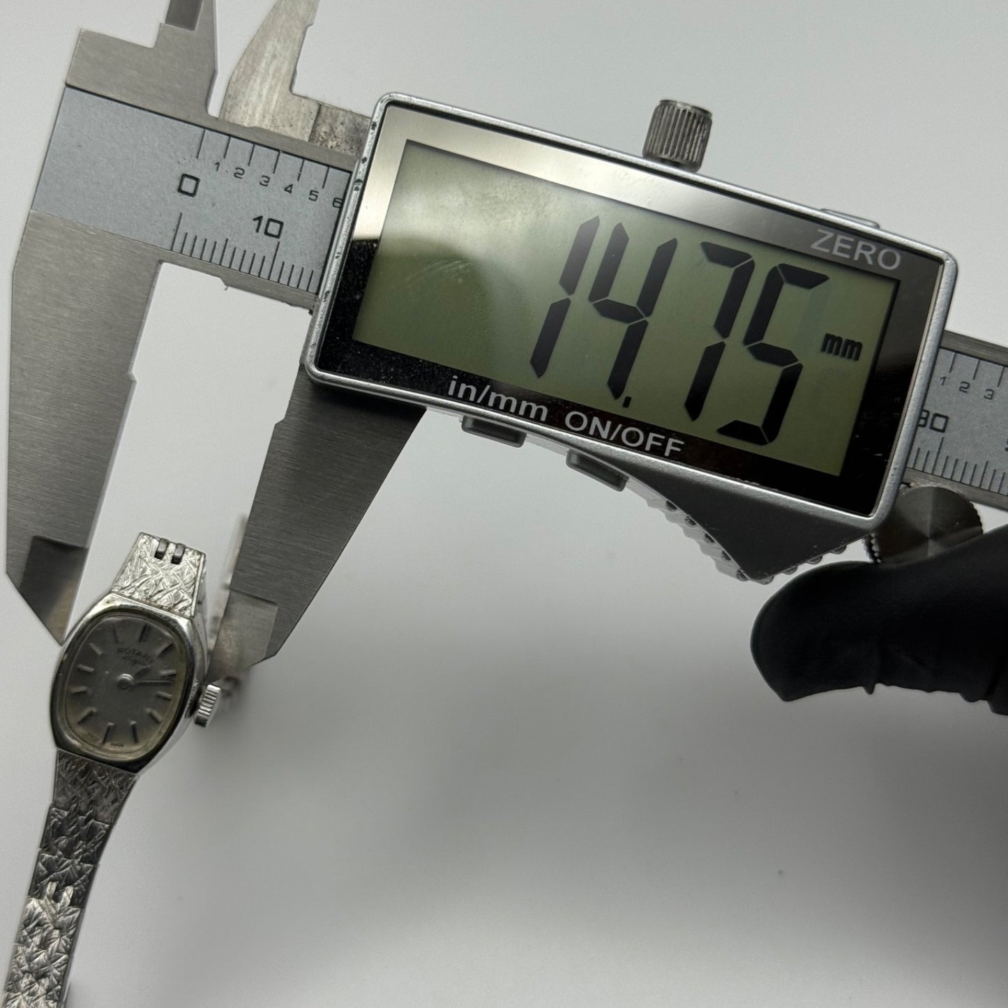 Vintage Rotary Ladies Watch Mechanical Working Keeping Time Swiss Made 14mm