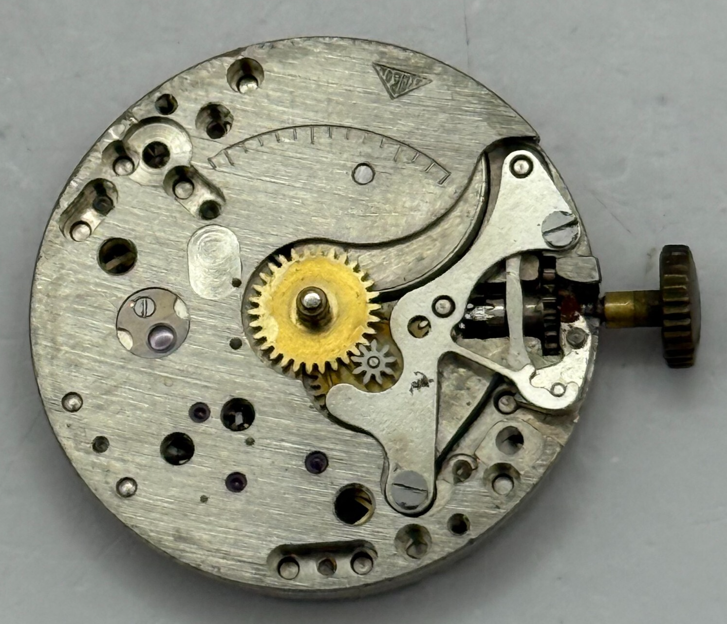 23.5mm Running Vintage Symbol Bernex No 3 Manual Wind Watch Movement PARTS