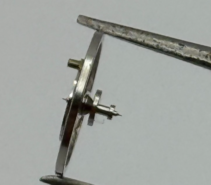 Ebosa 52 Balance Wheel Complete And Spring  5¼’’’ 130 Watch Movement Parts NOS