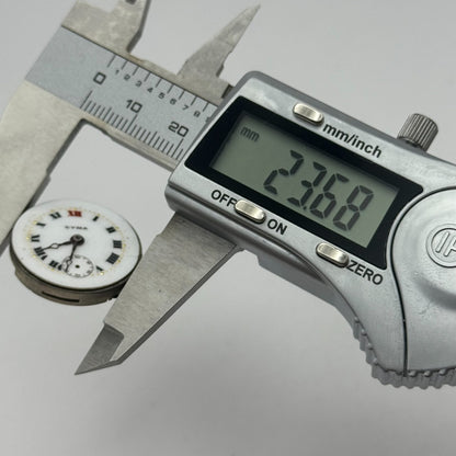 23.6mm Cyma Ref . 030 Sub Seconds Trench Watch Movement Vintage Swiss PARTS