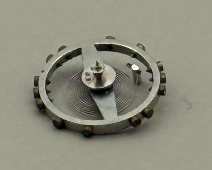 AS 976 1012 Balance Wheel Complete And Spring  20 M Watch Movement Parts NOS