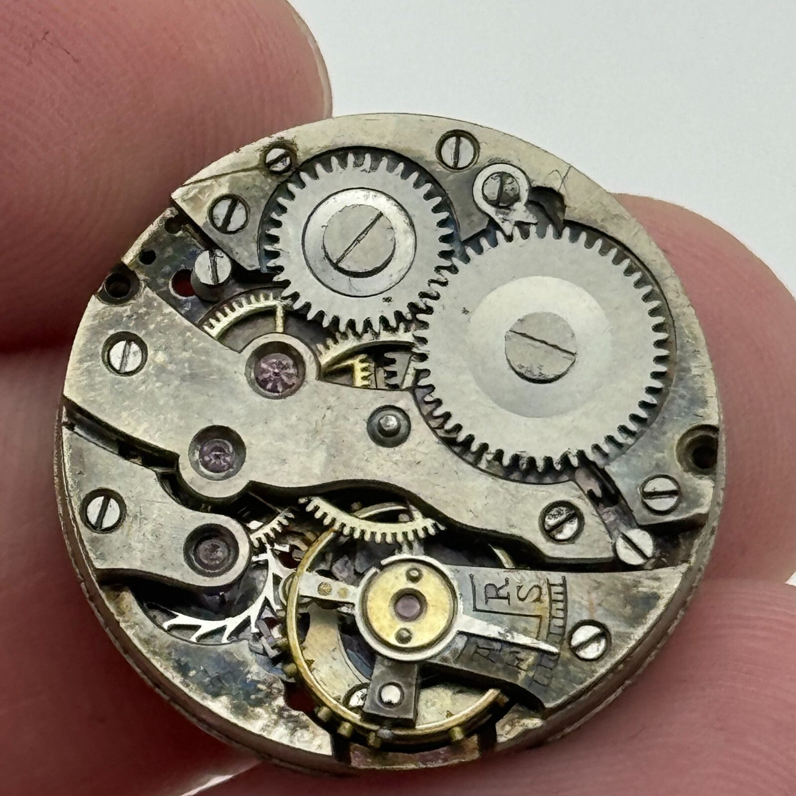 23.6mm Balance Ok FHF Patent 51482 Manual Wind Watch Movement Swiss Made PARTS