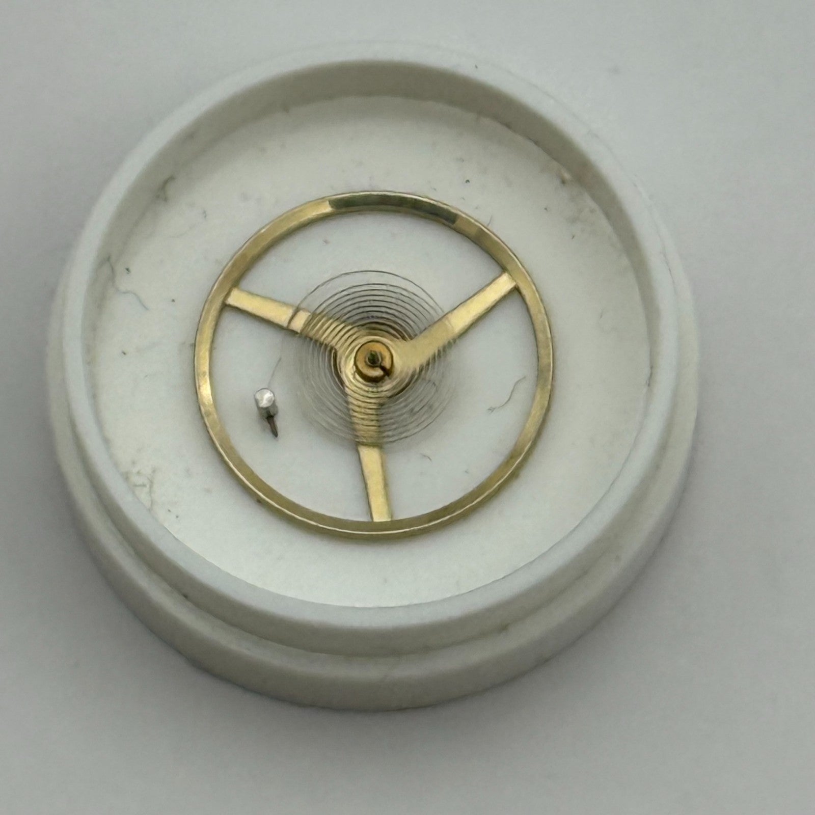 AS 1900 1906 Balance Wheel Complete And Spring Ord + Inca 1577 M Watch Parts NOS