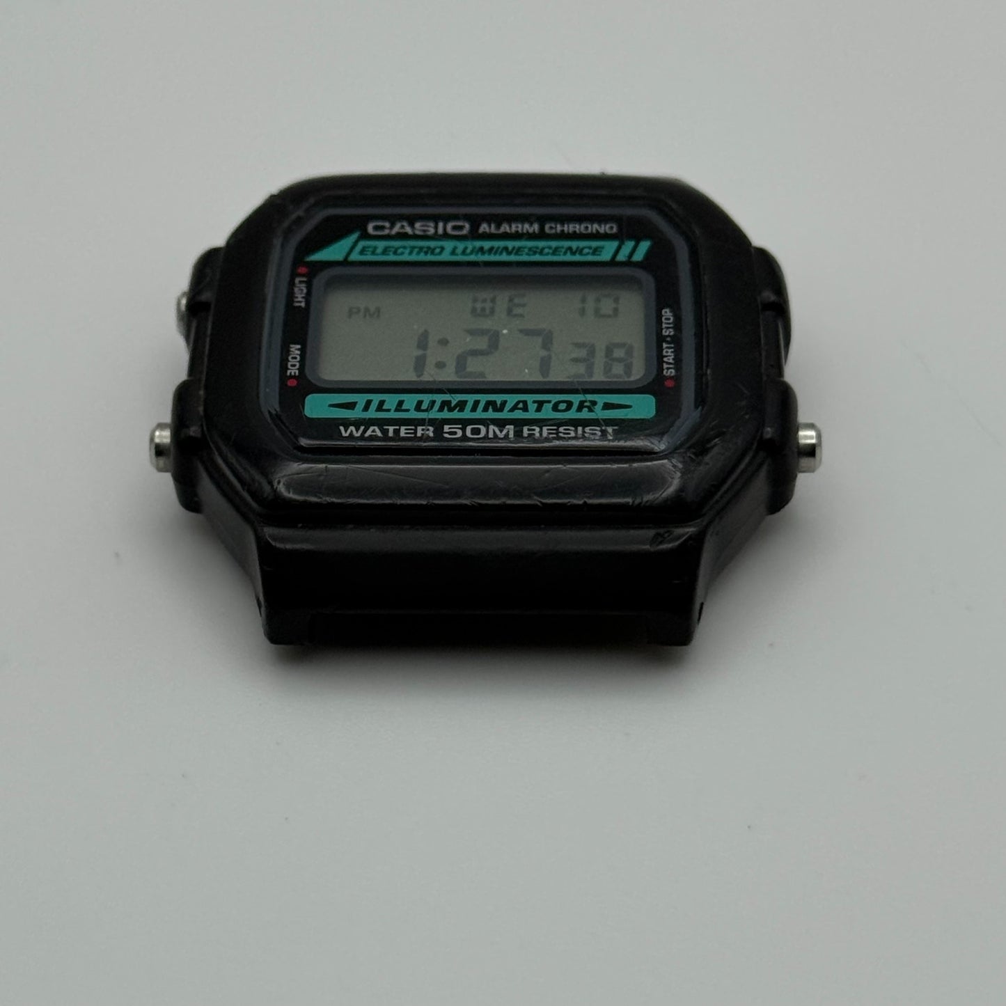 Casio W-86  Quartz Watch Alarm Chrono Illuminator Thailand 37mm PARTS REPAIR