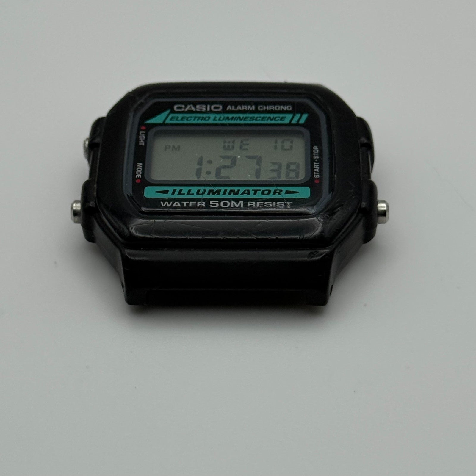 Casio W-86  Quartz Watch Alarm Chrono Illuminator Thailand 37mm PARTS REPAIR