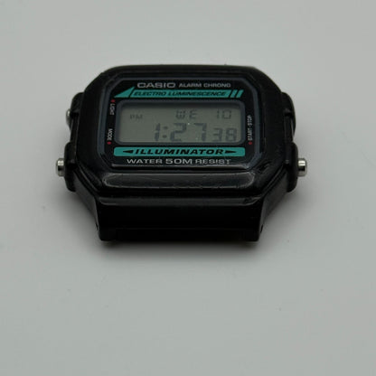 Casio W-86  Quartz Watch Alarm Chrono Illuminator Thailand 37mm PARTS REPAIR