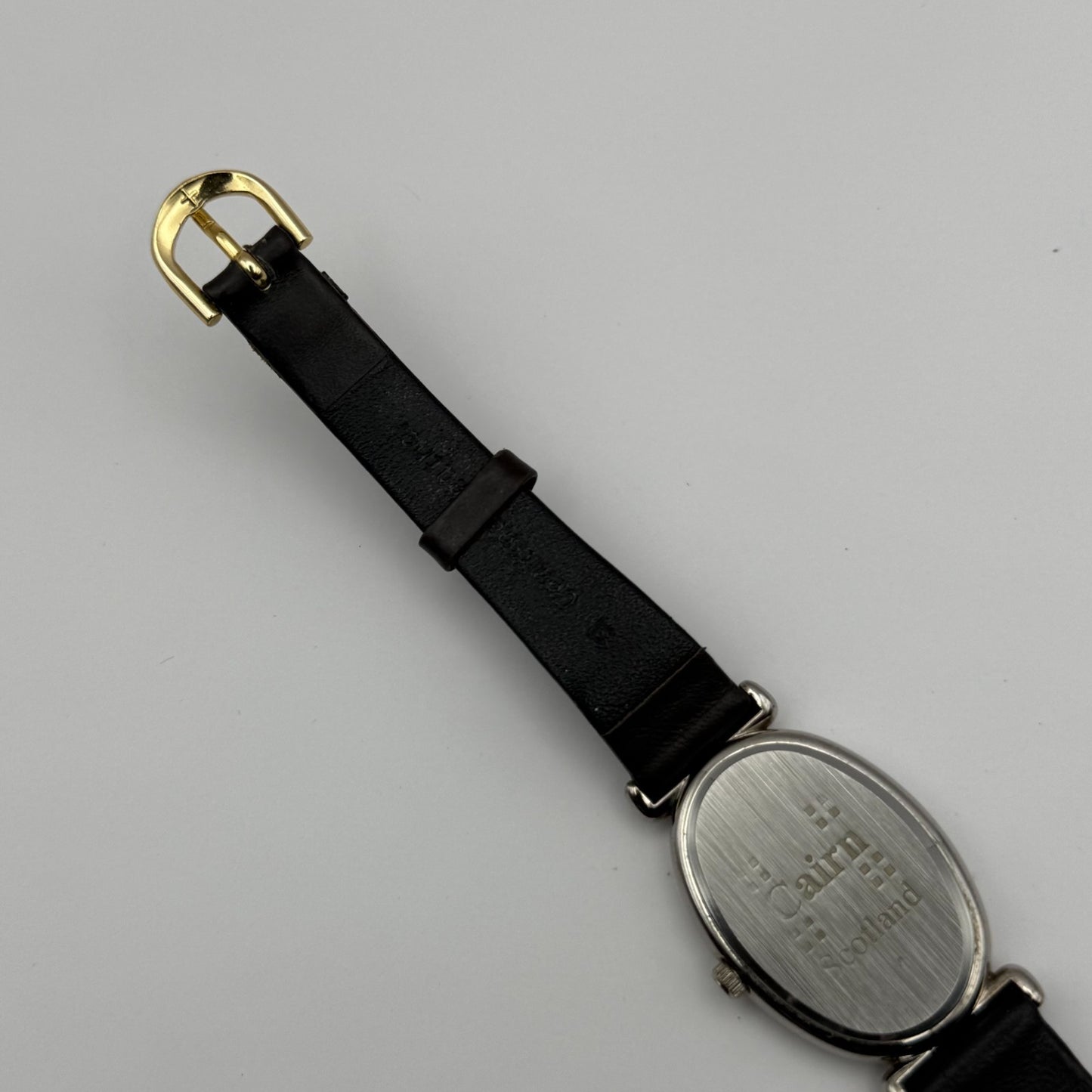 Cairn Scotland Ladies Quartz Watch MOP Dial Brown Leather Strap Working 24mm