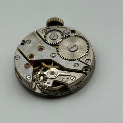 ETA 790 Novera Watch Movement Manual Wind Vintage Swiss Incomplete Parts 19.6mm