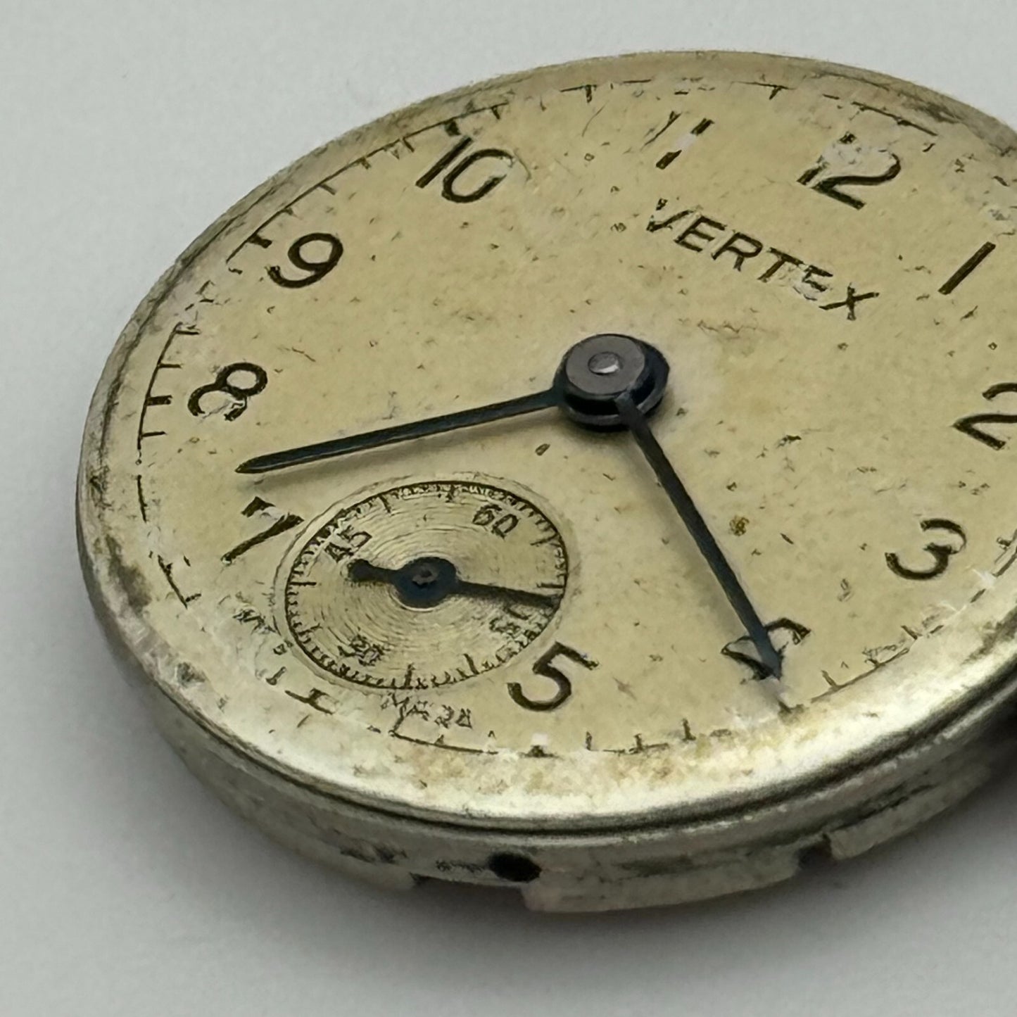 19.7mm Vertex Revue 78 Manual Wind Watch 15 Jewels Movement Swiss Vintage PARTS