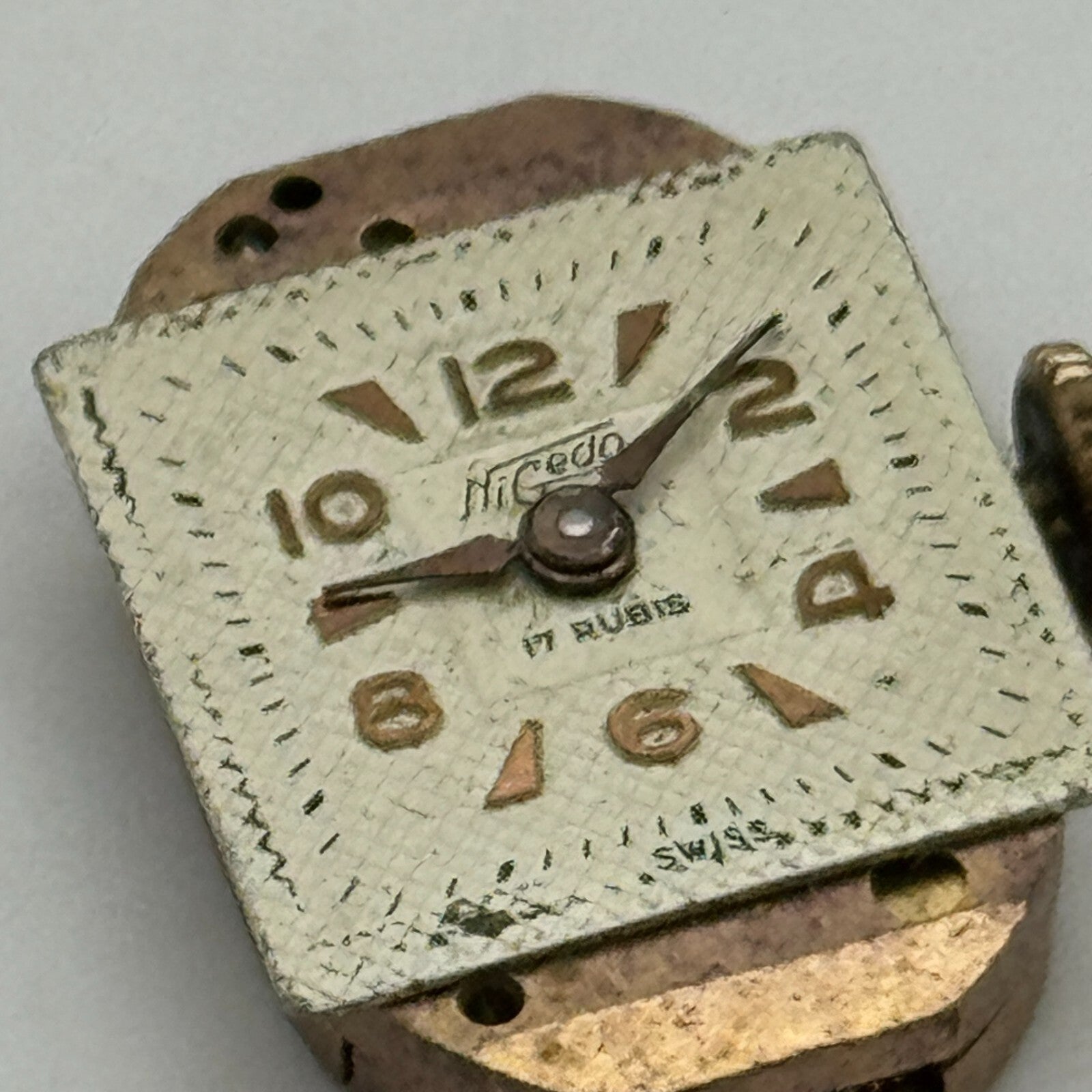 13mm Ladies Running Nigedo Unitas UT 521 Manual Wind Swiss Watch Movement PARTS