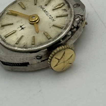 13mm Ladies Hamilton Cal 16 Swiss Manual Wind Vintage Watch Movement PARTS