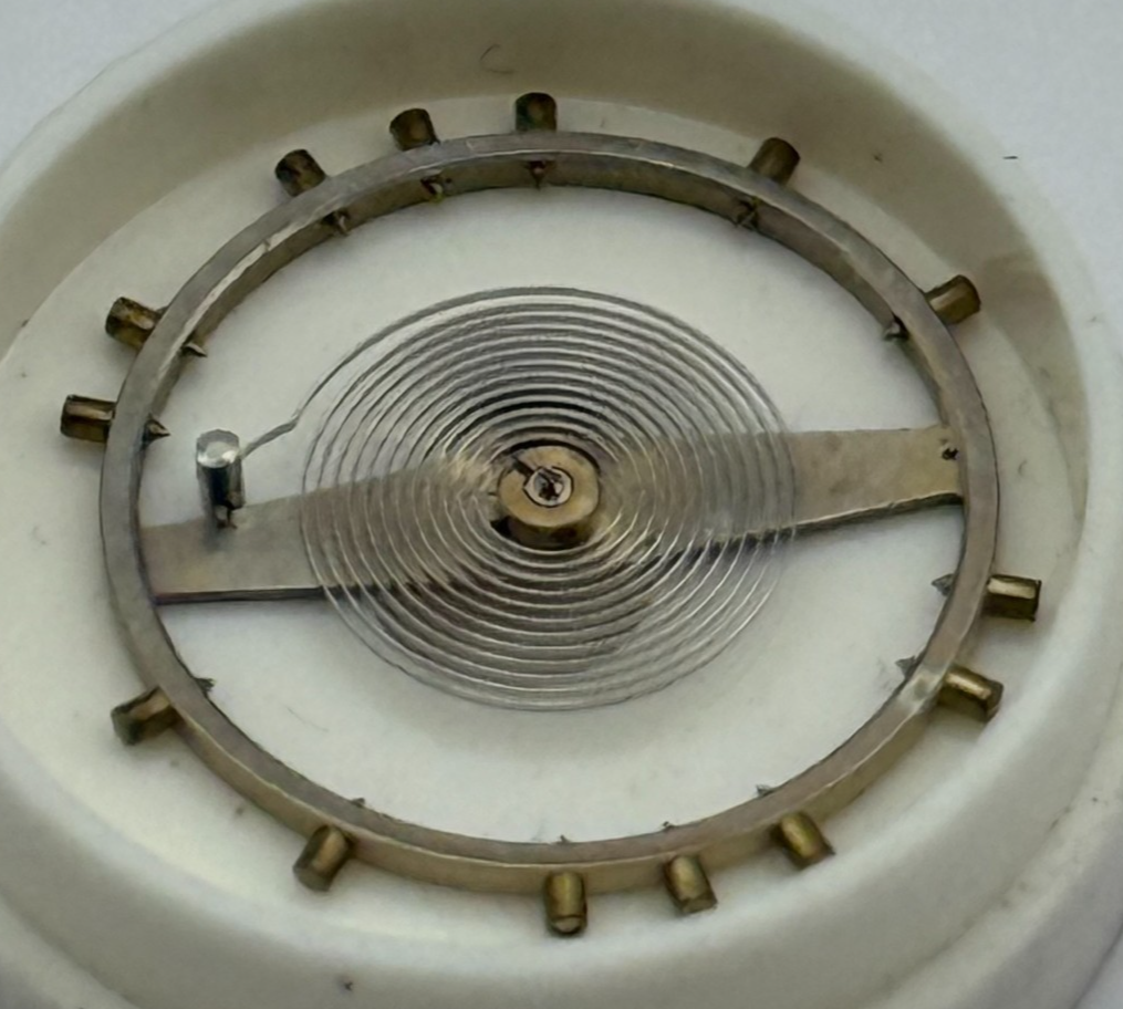 Felsa 140 Balance Wheel Complete And Spring  16’’’ 179 Watch Movement Parts NOS