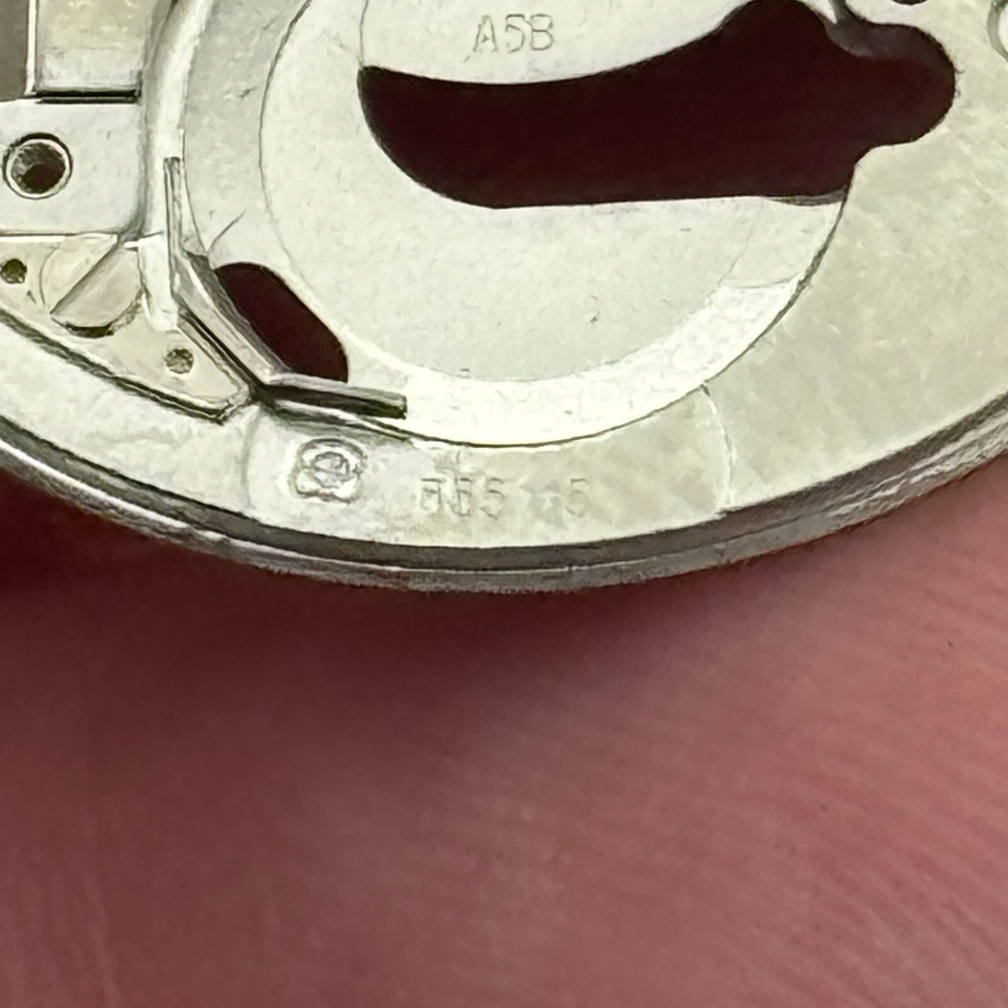 26.1mm ETA 555.115 Swiss 1 Jewel Quartz Partial Watch Movement Vintage PARTS