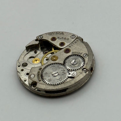 Cyma R.424 Watch Movement Manual Wind Vintage Swiss Incomplete Parts 19.6mm
