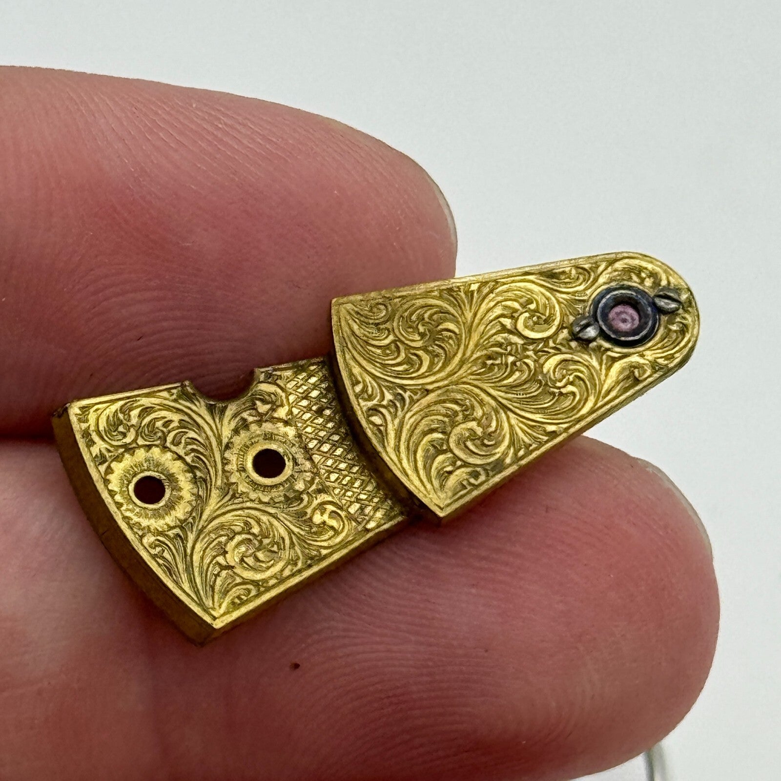 46mm Antique Kendal & Dent Cheapside London Pocket Watch Movement PARTS SPARES