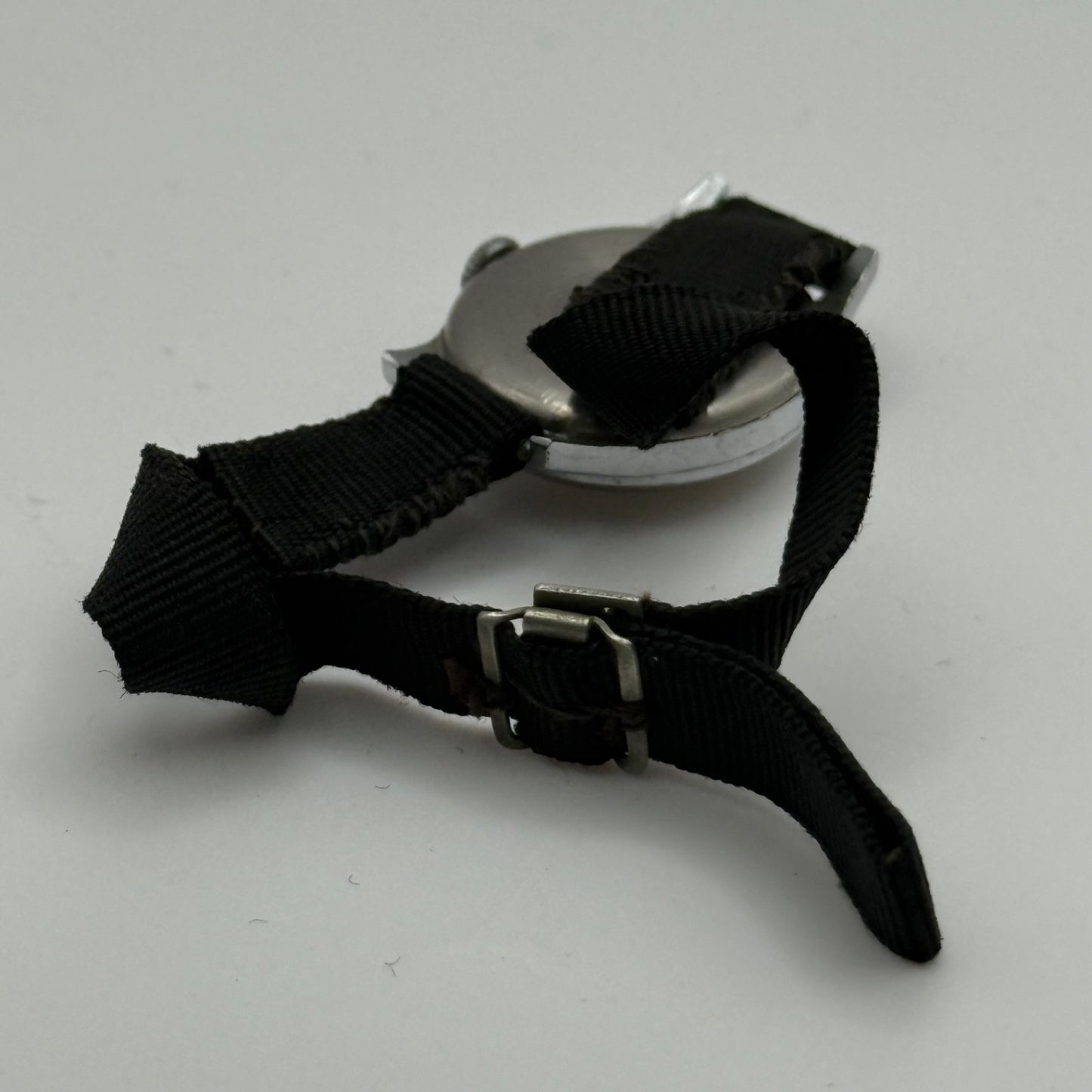 21mm Vintage Yeoman 15 Rubis Ladies Art Deco Fabric Strap Manual Watch PARTS