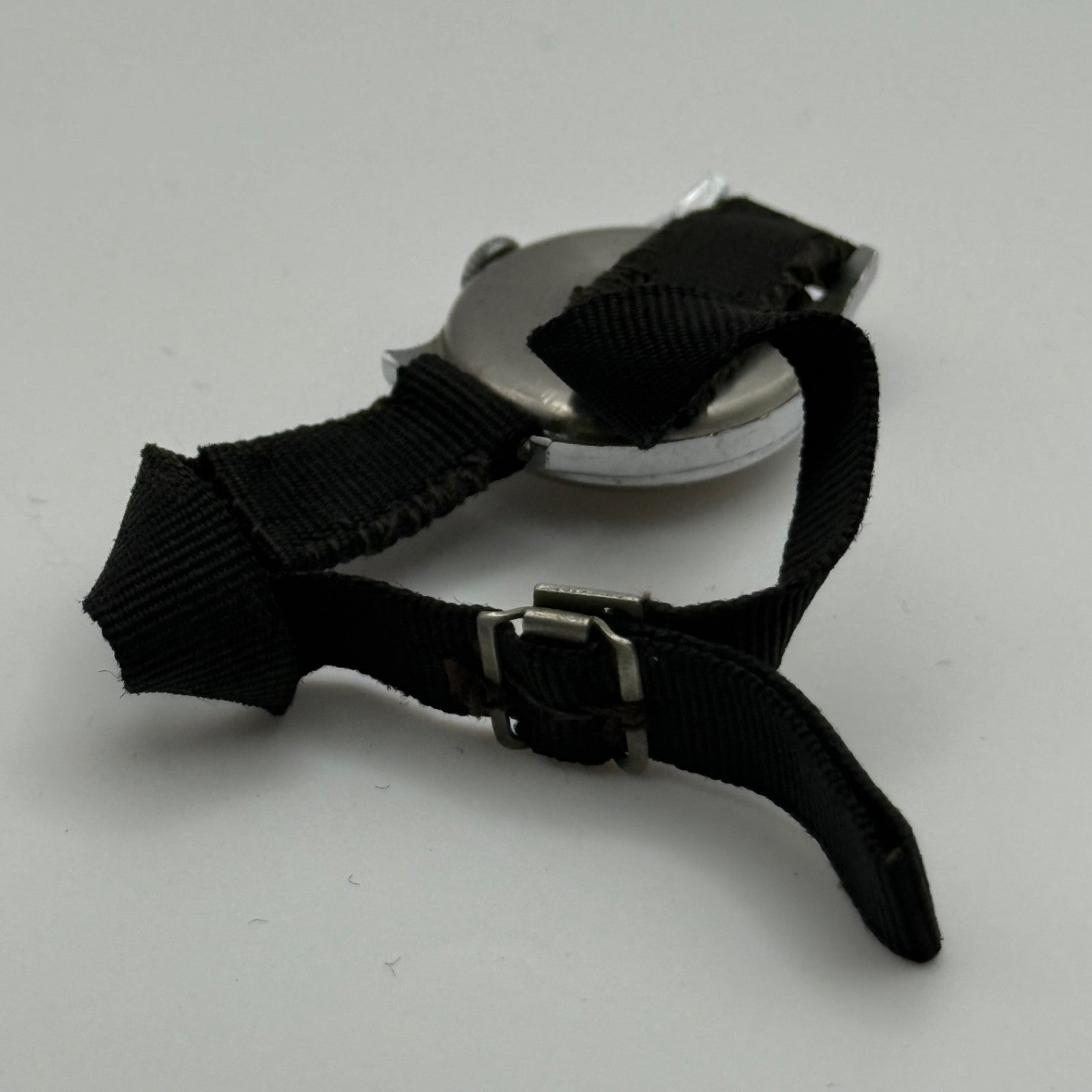 21mm Vintage Yeoman 15 Rubis Ladies Art Deco Fabric Strap Manual Watch PARTS